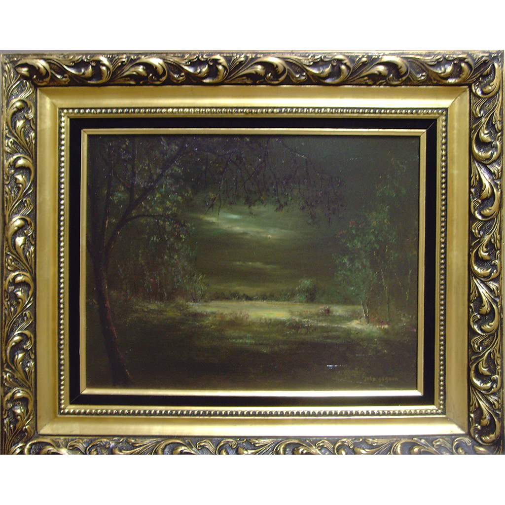Early Landscape in Greens