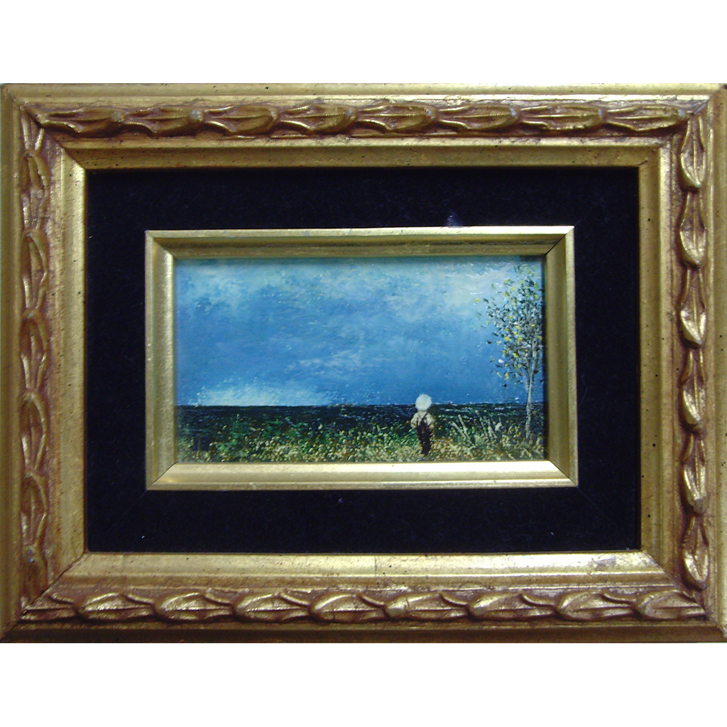 Small Landscape with Little Boy