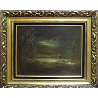 Early Landscape in Greens