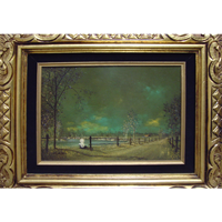 Landscape with Sitting Boy